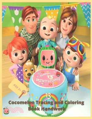 Cocomelon Tracing and Coloring Book Handwork: learn to write pen control kids 3 years +