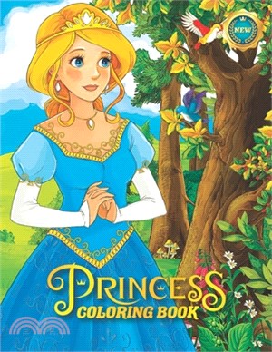 Princesses Coloring Book: For Smart Girls, 102 Pages Coloring Book for Empowering Girls