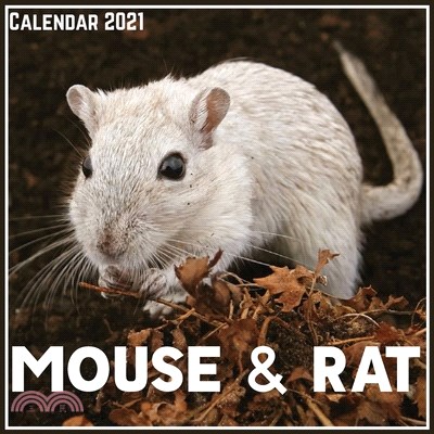 Mouse & Rat Calendar 2021: Official Mouse & Rat Calendar 2021, 12 Months