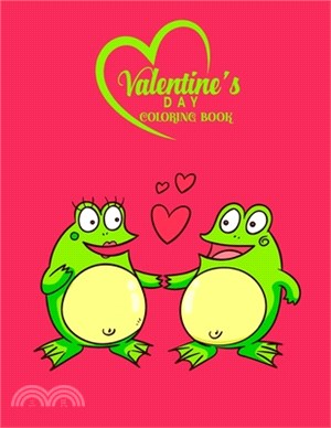 Valentine's Day Coloring Book: Valentine's Day Coloring Book for Kids, A Very Cute valentine's day animal couple Coloring Book - Girls Valentine's Da