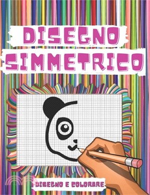 Disegno Simmetrico, Disegno e Colorare: Imparare a disegnare animali Simmetrico per Bambini