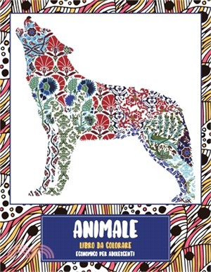 Libro da colorare - Economico per adolescenti - Animale