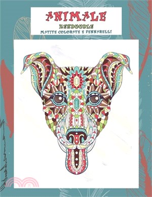 Zendoodle - Matite colorate e pennarelli - Animale