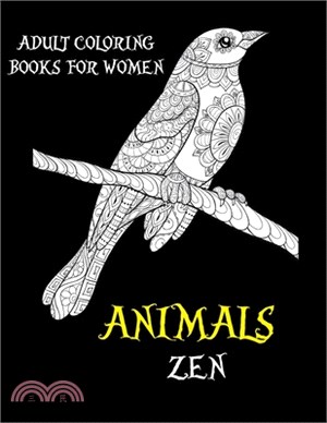 Adult Coloring Books for Women Zen - Animals