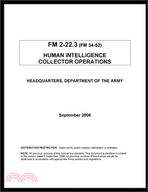 FM 2-22.3 (FM 34-52) Human Intelligence Collector Operations