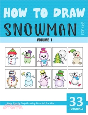 How to Draw Snowman for Kids - Vol 1