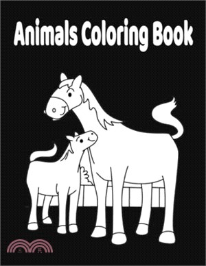 Animals Coloring Book: For kids