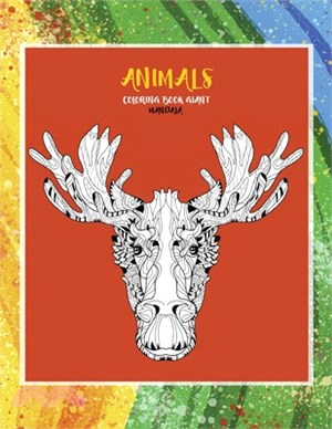Mandala Coloring Book Giant - Animals