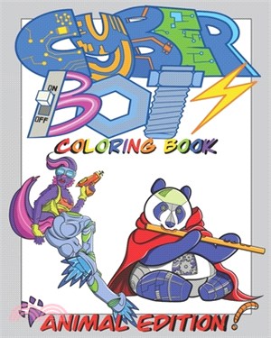 Cyber Bots Coloring Book Animal Edition