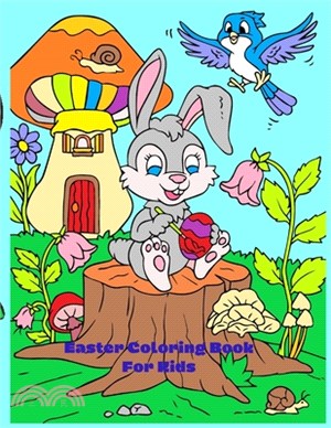 Easter Coloring Book For Kids: Cute and Funny Easter Animals coloring pages