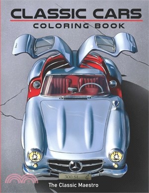 Classic Cars Coloring Book