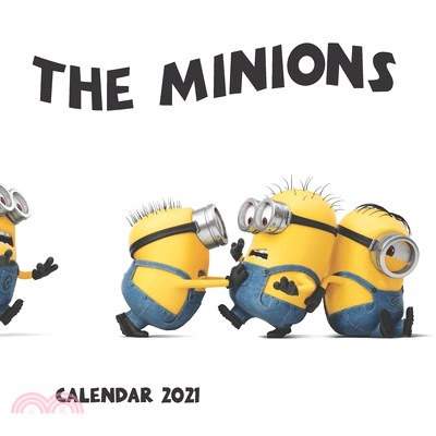 The Minions Calendar 2021: the minions calendar 2021 8,5x8,5 finish glossy