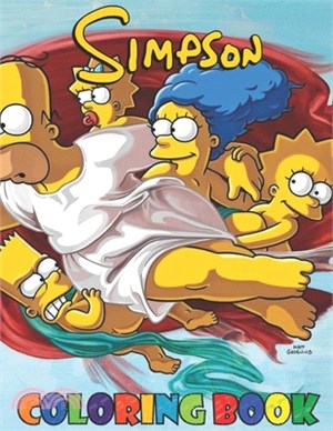 The Simpsons Coloring Book: Simpsons Comics Colossal Compendium coloring book for adults and kids