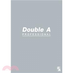 【Double A】B5/18K膠裝筆記本-辦公室系列 灰
