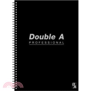 【Double A】辦公室系列 線圈本 B5-黑色