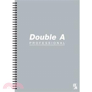 【Double A】辦公室系列 線圈本 A5-灰色