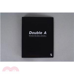 【Double A】B5 26孔活頁夾 辦公室系列 黑