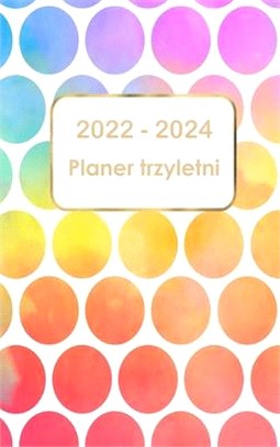 2022-2024 Planer trzyletni: 36-miesięczny kalendarz Kalendarz ze świętami 3 letni planer dnia Kalendarz spotkań Program na 3 l