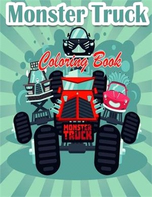 Livro de coloração de caminhões: Livro para colorir para crianças com Monster  Trucks, Caminhões de bombeiros, caminhões basculantes, caminhões de lixo  (Paperback)