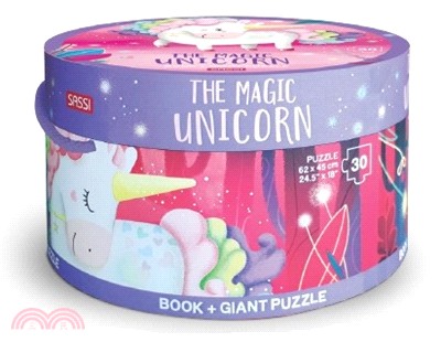 Giant Puzzle And Book: The Magic Unicorn