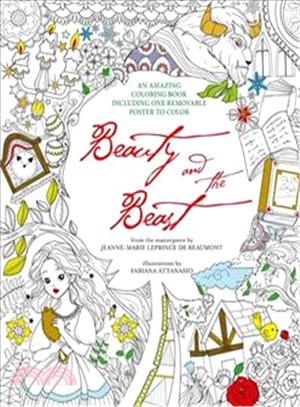 Beauty and the Beast : Colouring Book and Removable Poster