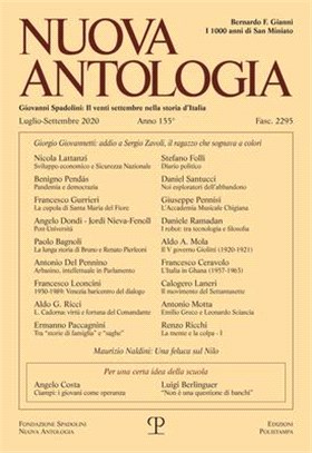 Nuova Antologia - A. CLV, N. 2295, Luglio-Settembre 2020: Rivista Di Lettere, Scienze Ed Arti. Serie Trimestrale Fondata Da Giovanni Spadolini