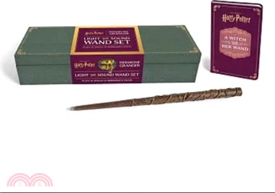 Harry Potter: Hermione Granger Light and Sound Wand Set: Plays 12 Spells in Hermione’s Voice!