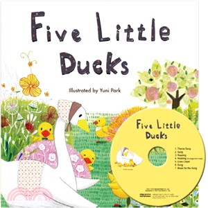 Five Little Ducks (1書+1CD) 韓國Two Ponds版