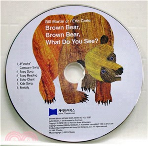 Brown Bear, Brown Bear, What do you See? (1CD only)(韓國JY Books版) 廖彩杏老師推薦有聲書第1週
