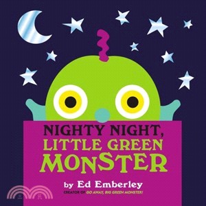 Nighty Night, Little Green Monster (1精裝+1CD)(韓國JY Books版)