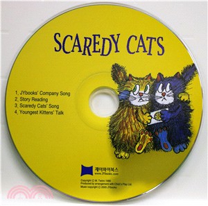 Scaredy Cats (1CD only)(韓國JY Books版) 廖彩杏老師推薦有聲書第2年第2週