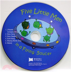 Five Little Men In A Flying Saucer (1CD only)(韓國JY Books版)廖彩杏老師推薦有聲書第4週