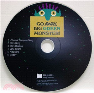 Go Away Big Green Monster (1CD only)(韓國JY Books版) 廖彩杏老師推薦有聲書第10週