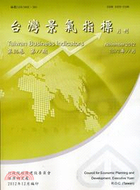 台灣景氣指標月刊：第36卷11期2012年11月（101/12）