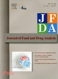 藥物食品分析季刊JFDA(英文版)－Vol.21 NO.2(102/06)