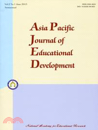 Asia Pacific Journal of Educational Development Vol.2 No.1 (102/06)
