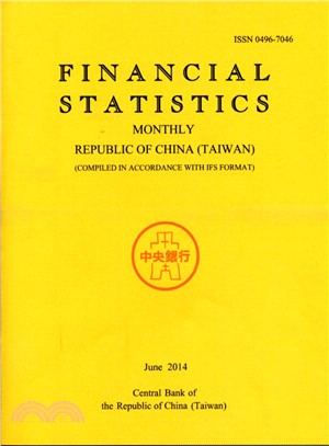 Financial Statistics Monthly Republic of China（Taiwan）2014/06