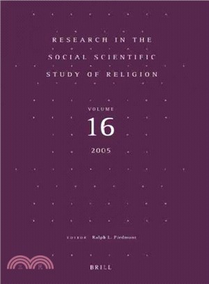 Research in the Social Scientific Study of Religion