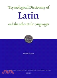 Etymological Dictionary of Latin and the Other Italic Languages