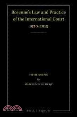 Rosenne's Law and Practice of the International Court 1920-2015