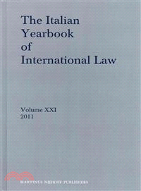 The Italian Yearbook of International Law—2011