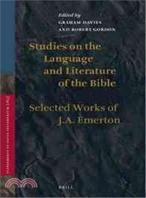 Studies on the Language and Literature of the Bible ─ Selected Works of J.A. Emerton