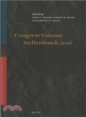 Congress Volume Stellenbosch 2016