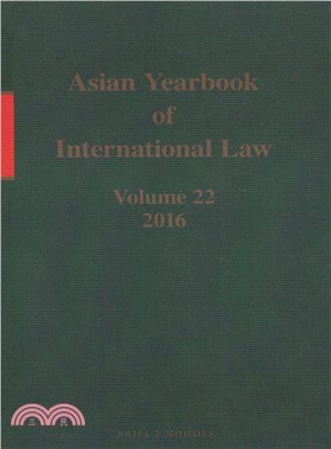 Asian Yearbook of International Law ― 2016