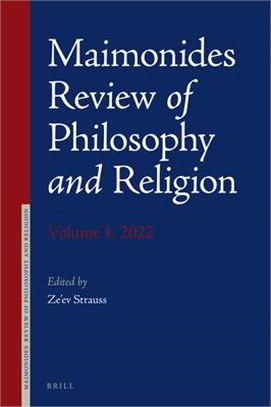 Maimonides Review of Philosophy and Religion Volume 1, 2022
