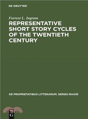 Representative Short Story Cycles of the Twentieth Century—Studies in a Literary Genre