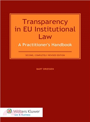 Transparency in Eu Institutional Law