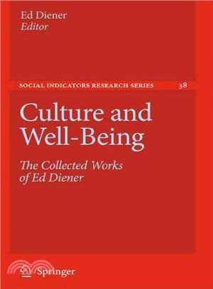 Culture and Well-Being ― The Collected Workd of Ed Diener