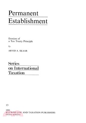 Permanent Establishment ― Erosion of a Tax Treaty Principle