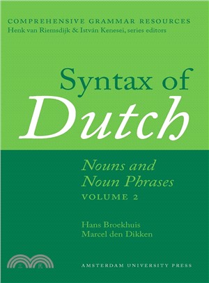 Syntax of Dutch ─ Nouns and Noun Phrases